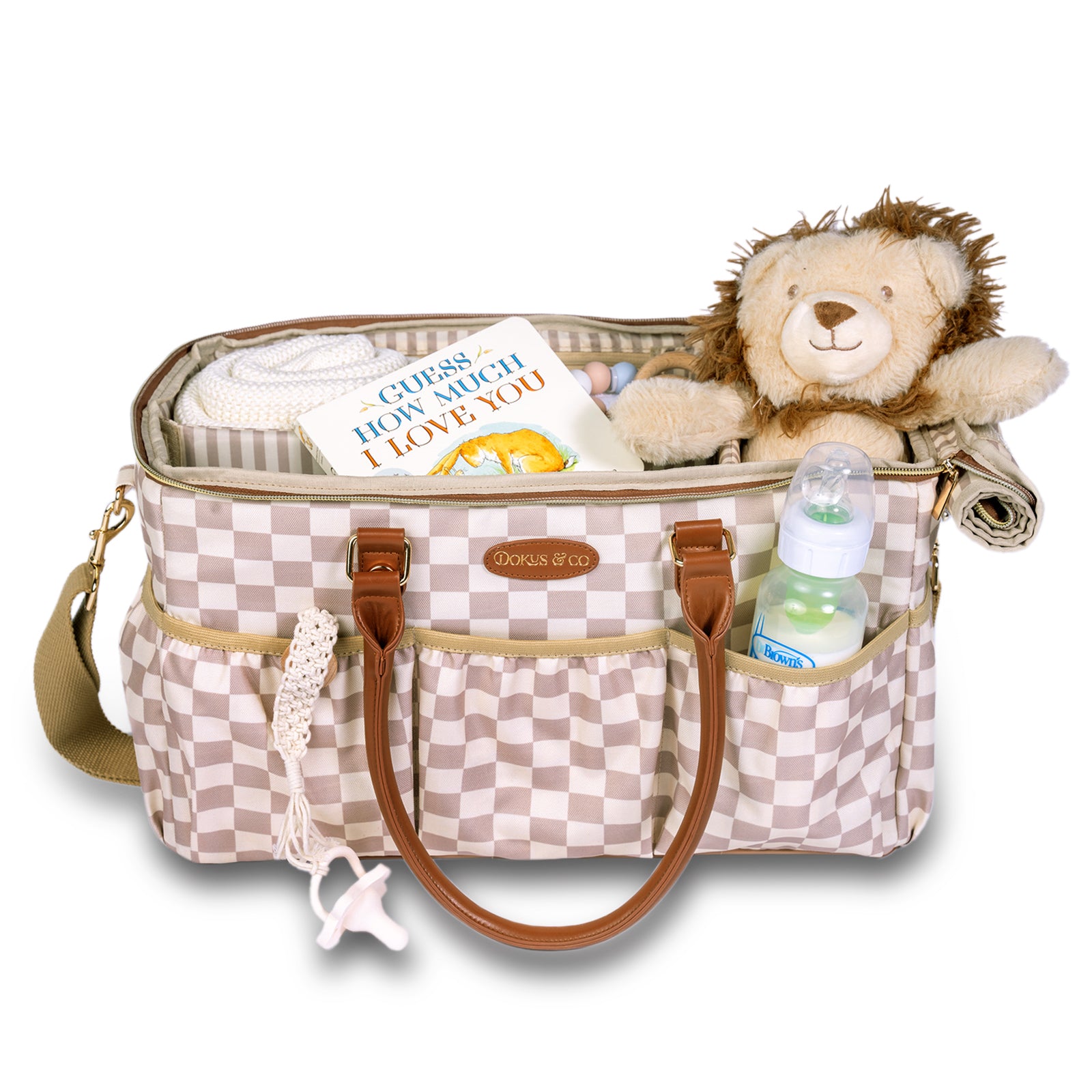 Le Voyager Diaper Caddy - Elegant Beige